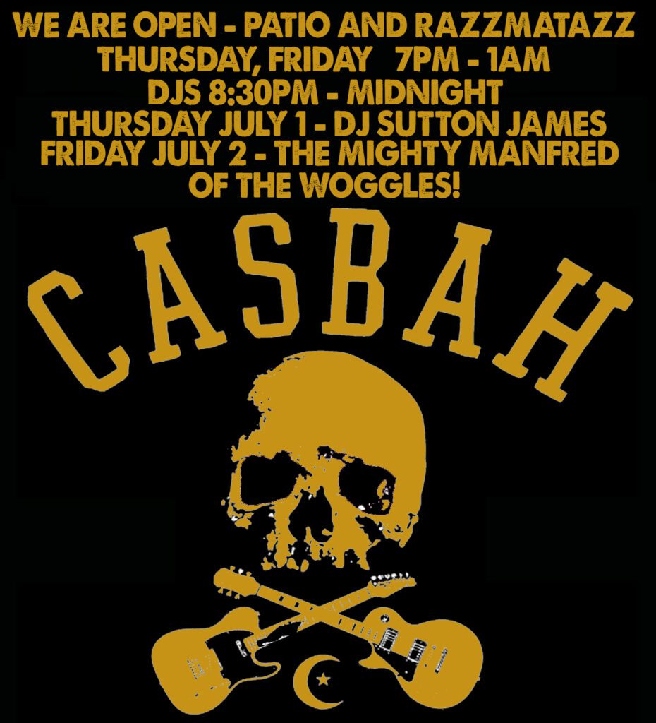 Calendar The Casbah Presents